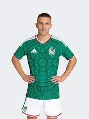 adidas Green Mexico 26 Home Authentic Jersey - Image 1 of 6