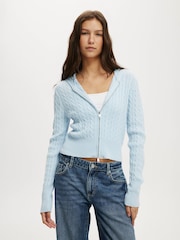 Cotton On Everfine hettegenser med dobbel glidelås - Bilde 2 av 5