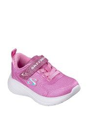 Skechers Pink Wave Trainers - Image 2 of 2