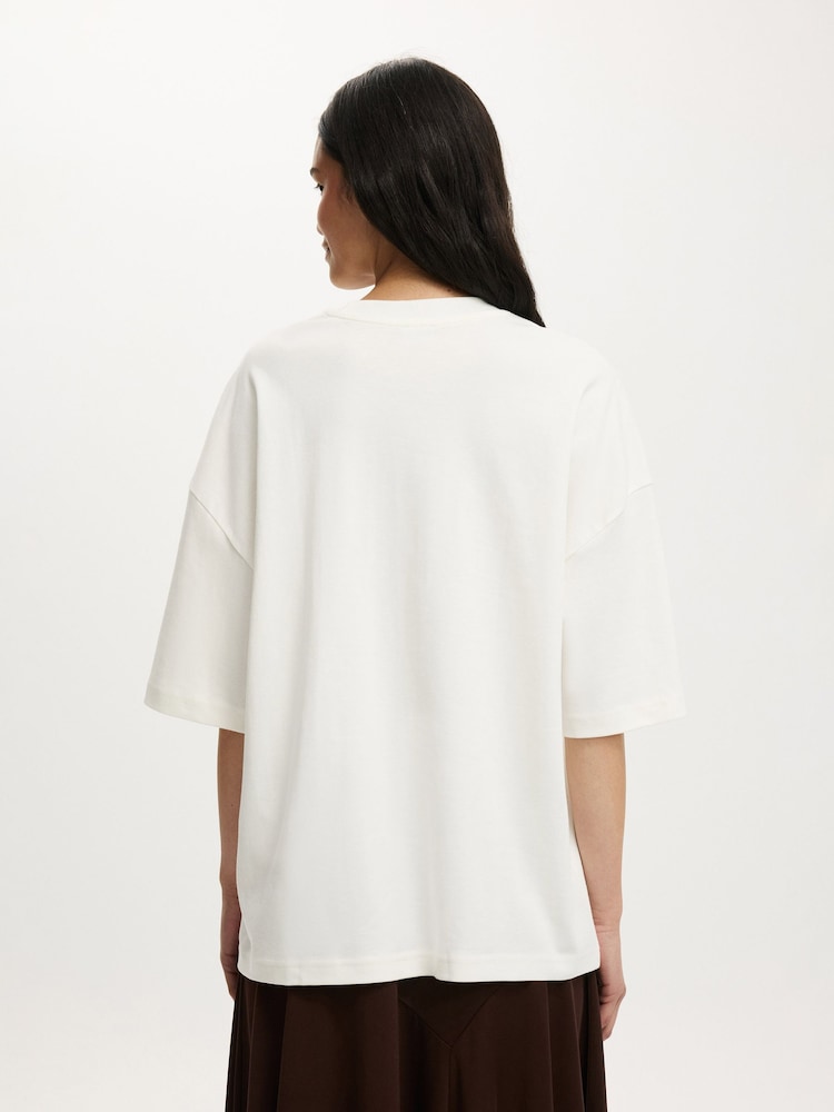 Cotton On The Oversized Crew T-Shirt - תמונה 2 מתוך 4