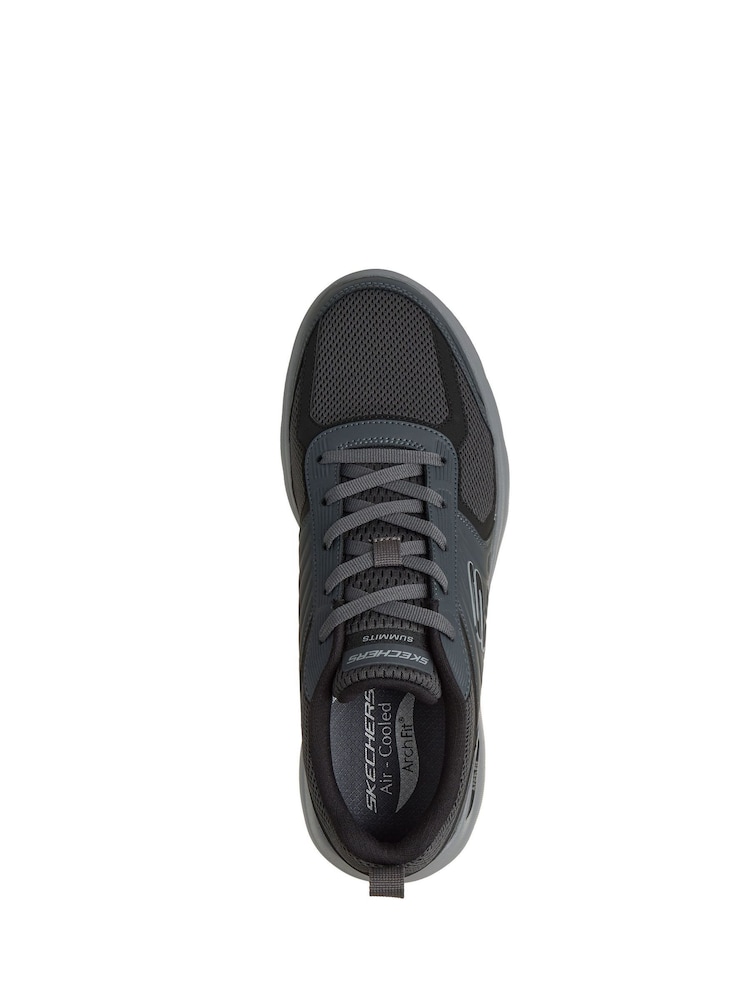 Skechers Grey Arch Fit Summits Leege Trainers - Image 5 of 5