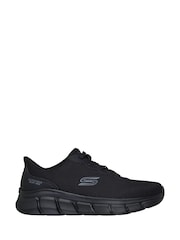 Skechers Black Bobs Flex Glacial Edge Trainers - Image 1 of 5
