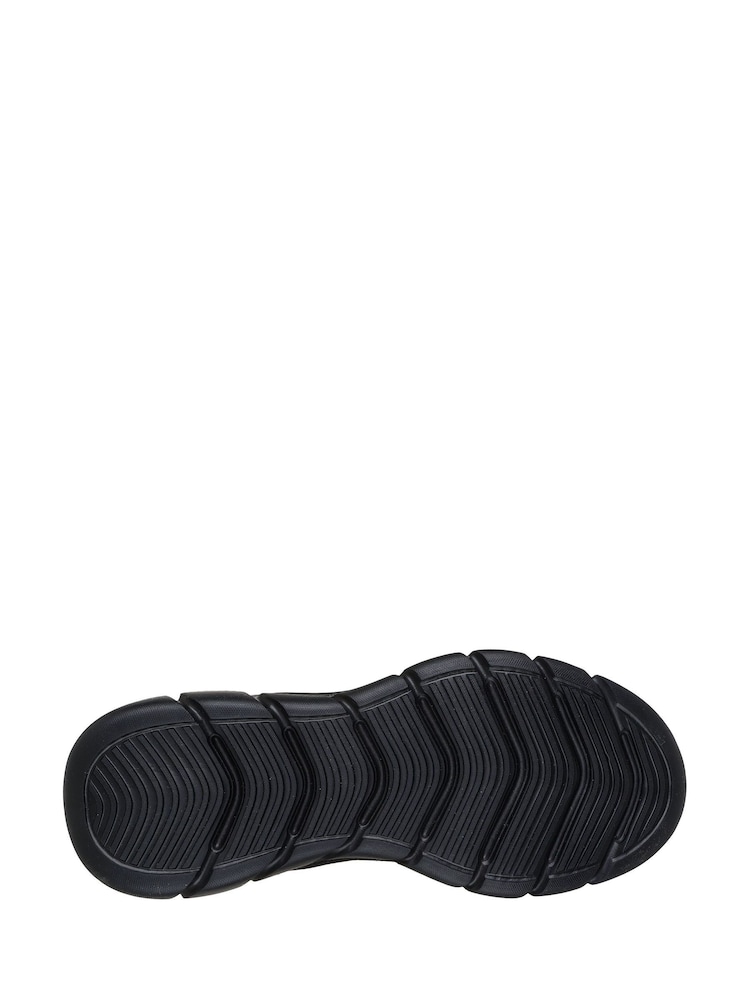 Skechers Black Bobs Flex Glacial Edge Trainers - Image 5 of 5