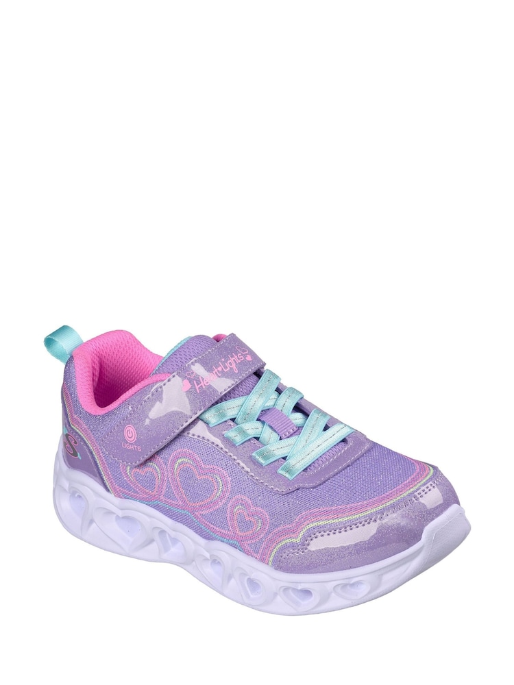 Skechers Heart Lights Trainers - 2şəkildən 2 şəkil