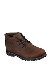 Skechers Brown Quintero Boots - Image 2 of 2