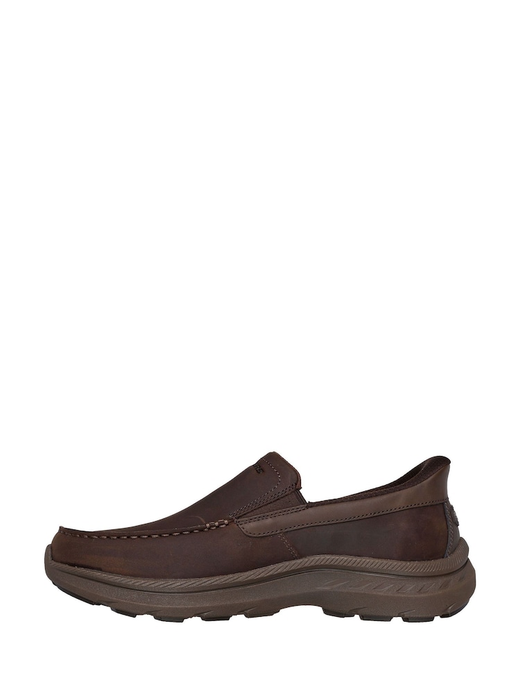 Skechers Cocoa Brown Pollard Osgood Shoes - Image 2 of 5