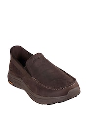 Skechers Cocoa Brown Pollard Osgood Shoes - Image 3 of 5