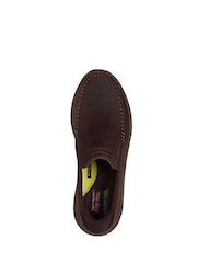 Skechers Cocoa Brown Pollard Osgood Shoes - Image 4 of 5