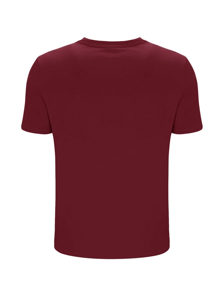 Fila Brown Sunny 2Essential T-Shirt With Narrow Collar Rib - Image 2 of 2