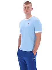 Fila Purple Marconiessential Ringer T-Shirt - Image 4 of 6