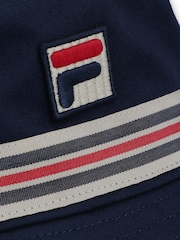Fila Blue Jojobucket Hat With Heritage Stripe Tape - Image 3 of 3