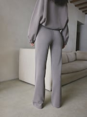 Taupe Scuba Brushed Thermal Trousers - Image 3 of 7