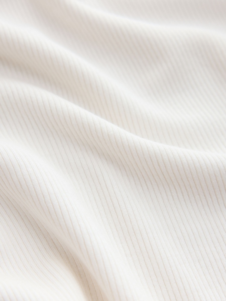 Cream Thermal Base Layer Lace Trim Bodysuit - Image 7 of 7 Cream Thermal Base Layer Lace Trim Bodysuit - Image 7 of 7
