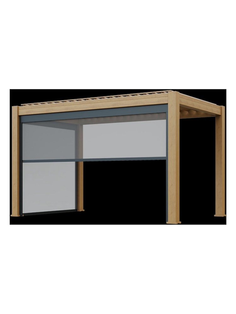 CELTIC LEISURE Wood Effect Natural Saturn Aluminium Frame, accessories & assembly service Pergola - Image 6 of 6 CELTIC LEISURE Wood Effect Natural Saturn Aluminium Frame, accessories & assembly service Pergola - Image 6 of 6