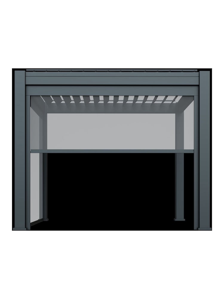 CELTIC LEISURE Anthracite Grey Saturn Aluminium Frame, accessories & assembly service Pergola - Image 5 of 5