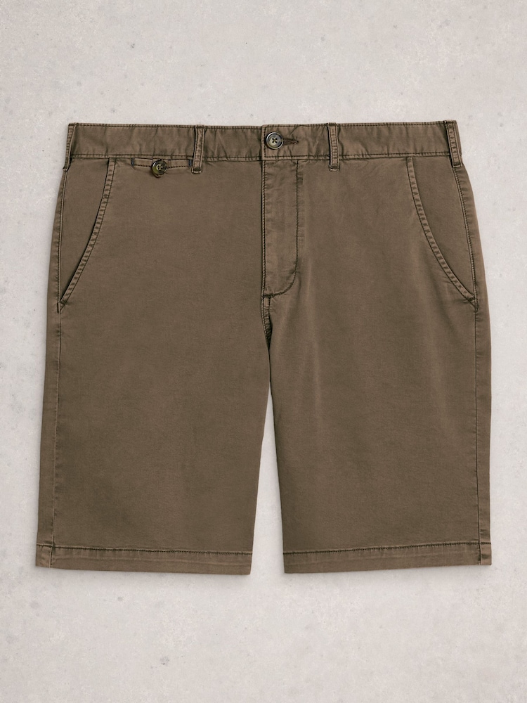 White Stuff Brown Sutton Chino Shorts - Image 1 of 2 White Stuff Brown Sutton Chino Shorts - Image 1 of 2