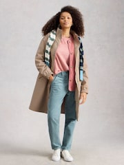 טבעי - White Stuff Beth Waterproof Coat - תמונה 1 מתוך 6