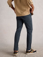 White Stuff Blue Sutton Slim Chino Trousers - Image 2 of 6