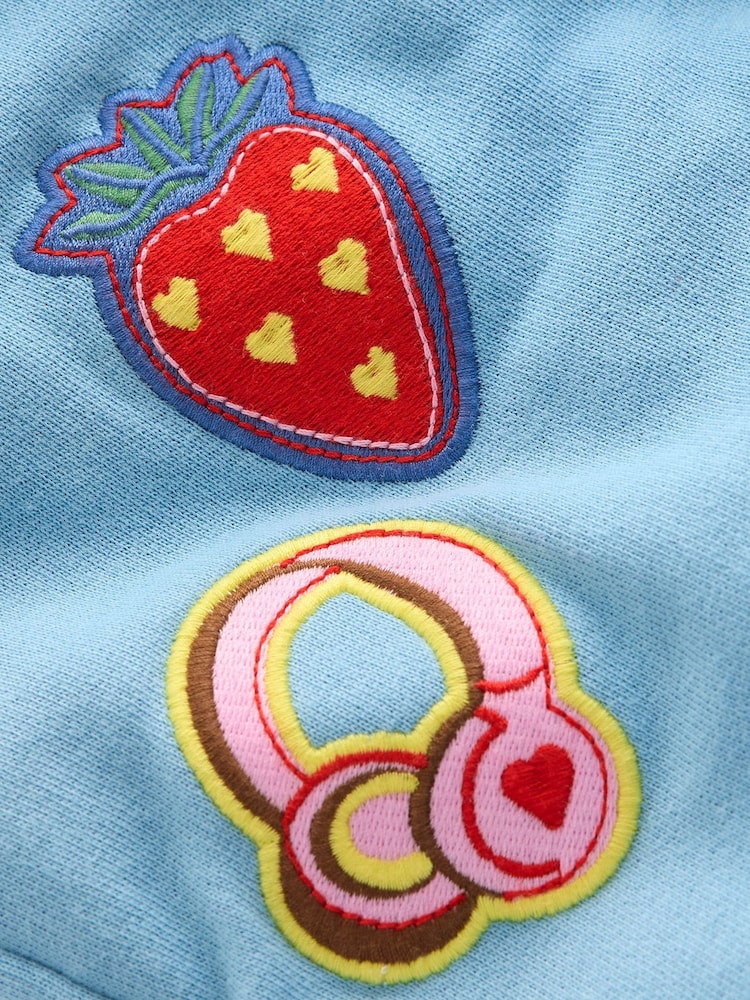 Boden Blue Bobbie Appliqué Joggers - Image 4 of 4 Boden Blue Bobbie Appliqué Joggers - Image 4 of 4