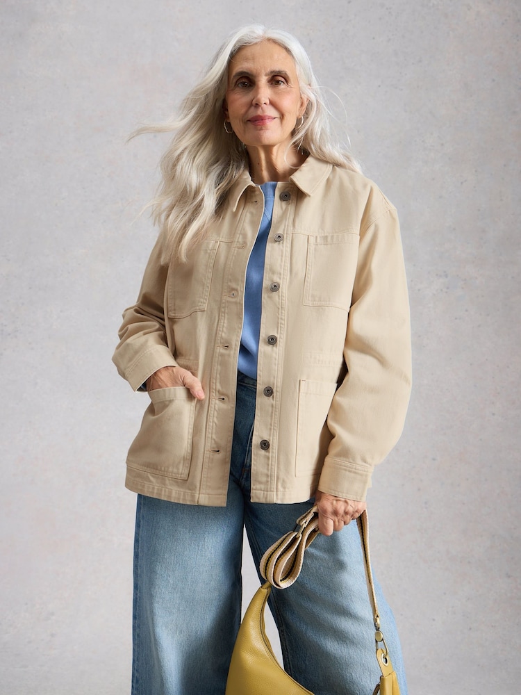 White Stuff Luna Denim Jacket - Image 1 of 6 White Stuff Luna Denim Jacket - Image 1 of 6