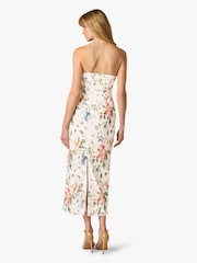 Adrianna Papell White Strapless Ankle Dress - Image 2 of 6