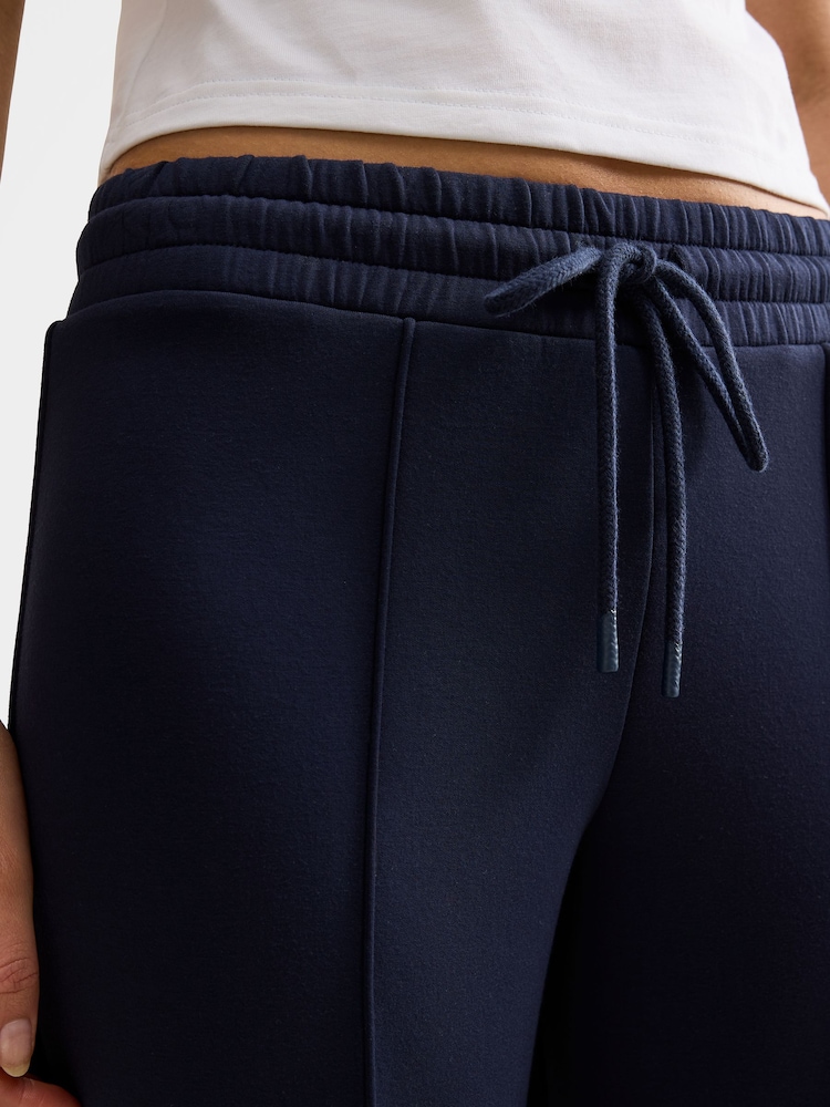 Forever New Blue Tiana Wide Leg Track Trousers - Image 5 of 5