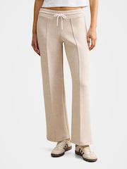 Forever New Cream Tiana Wide Leg Track Trousers - Image 1 of 5