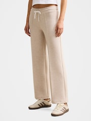 Forever New Cream Tiana Wide Leg Track Trousers - Image 4 of 5