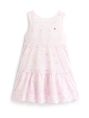 Tommy Hilfiger Back Bow Broderie Anglaise Dress - Imagen 5 de 5