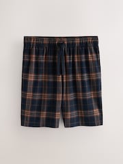 Navy Blue Cosy Short Sleeve Jersey Pyjamas Set - Image 3 of 5