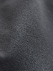 Grey Charcoal Baggy Fit Cotton Stretch Cargo Trousers - Image 11 of 11