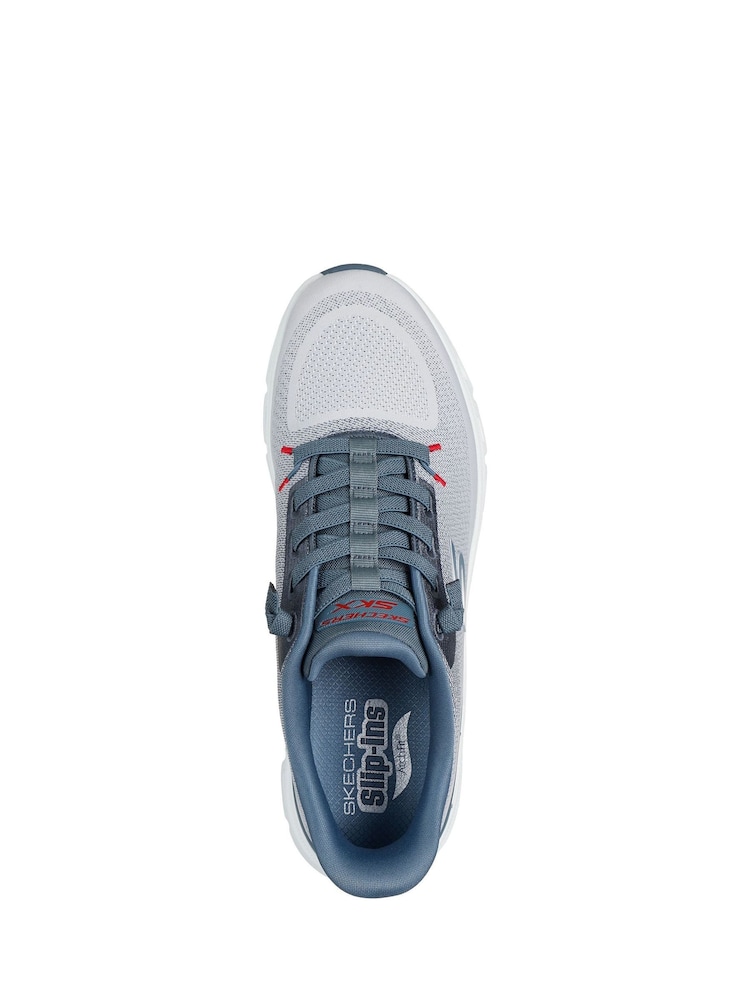 Skechers Grey Arch Fit Glide-Step Pro Trainers - Image 5 of 5