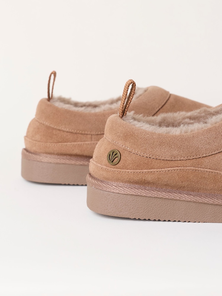 FatFace Suede Mule Slipper - Imagen 3 de 3 FatFace Suede Mule Slipper - Imagen 3 de 3
