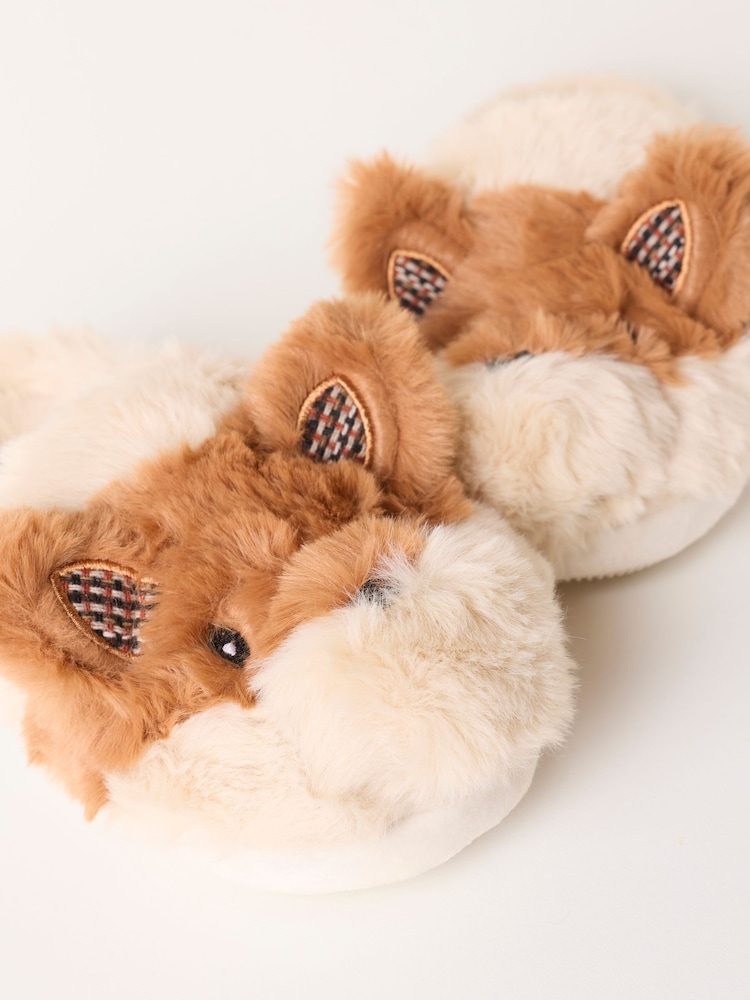 FatFace Novelty Orange Fox Mule Slippers - Image 5 of 5 FatFace Novelty Orange Fox Mule Slippers - Image 5 of 5