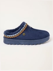 FatFace Lyra Navy Mule Slippers - Image 3 of 5