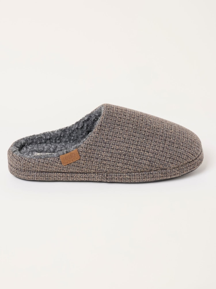 FatFace Natural Jamieson Mule Slipper - Image 1 of 3