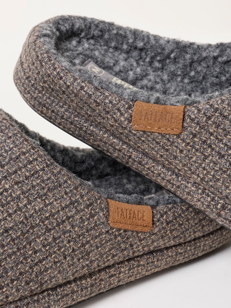 FatFace Natural Jamieson Mule Slipper - Image 2 of 3