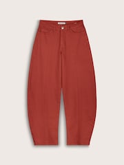 Baukjen Red Wyatt Stretch Denim Barrel Jeans - Image 5 of 5