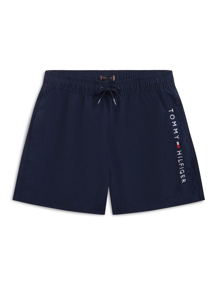 Tommy Hilfiger Μεσαίου μεγέθους Μαγιό βερμούδα Ithaca με κορδόνι - Εικόνα 1 από 2