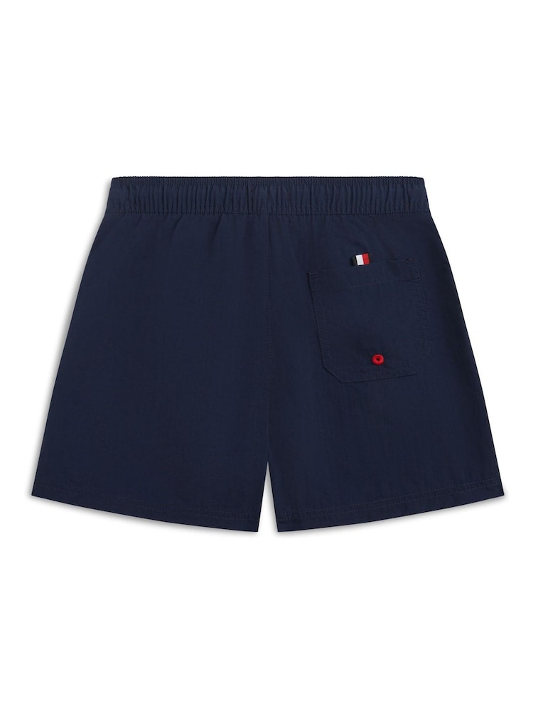 Tommy Hilfiger Μεσαίου μεγέθους Μαγιό βερμούδα Ithaca με κορδόνι - Εικόνα 2 από 2