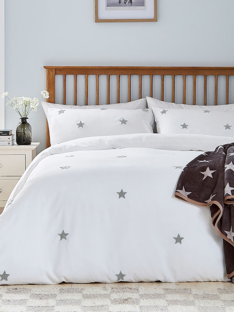 Helena Springfield Silver Tufted Star Cover Set - Image 1 of 5