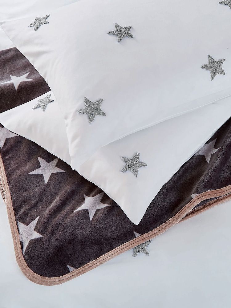 Helena Springfield Silver Tufted Star Cover Set - Image 5 of 5
