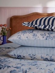 Helena Springfield Blue Hedgerow Cotton Duvet Set - Image 4 of 4