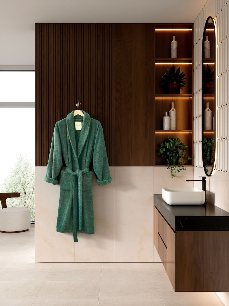 Ted Baker Forest Luxury Cotton Robe - Image 4 of 4