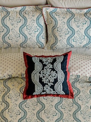 Sanderson Indigo Aubrey Cushion - Image 1 of 4