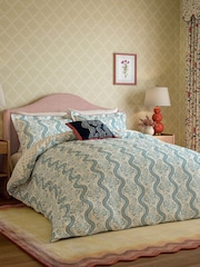 Sanderson Indigo Aubrey Cushion - Image 2 of 4