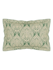 V&A Green Lerena Cotton Duvet Set - Image 5 of 5