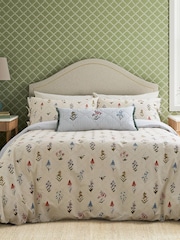 Sanderson Cream Spring Meadow 180 TC Cotton Duvet Set - Image 1 of 5