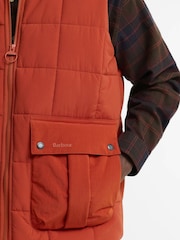 Barbour Red Re Engineered Akeld Gilet - Image 4 of 6