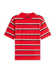 Tommy Hilfiger Essential Flag Embroidery Crew Neck T-Shirt - Imaginea 5 din 5